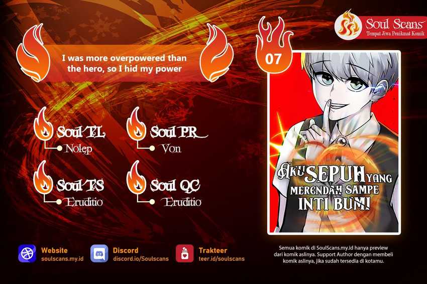 Komik I Was More Overpowered Than The Hero, So I Hid My Power! Chapter 07 gambar 1