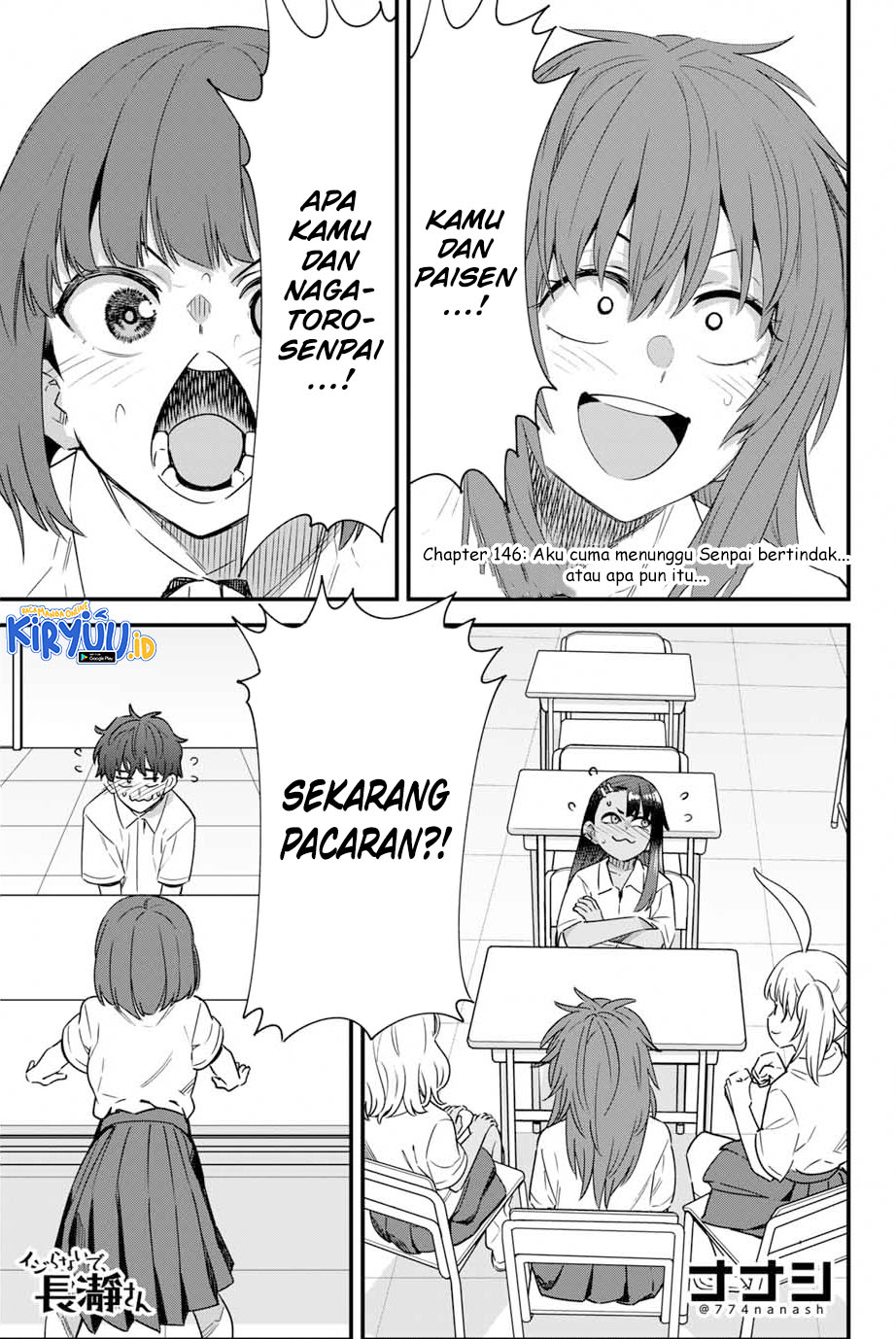 Manga Ijiranaide, Nagatoro-san Chapter 146 gambar 2