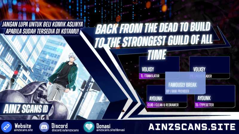 Komik Back From The Dead To Build To The Strongest Guild Of All Time Chapter 01 gambar 1