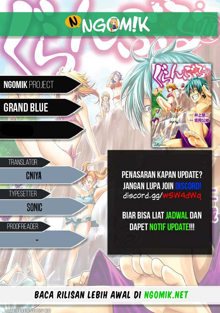 Komik Grand Blue Chapter 91.1 gambar 1