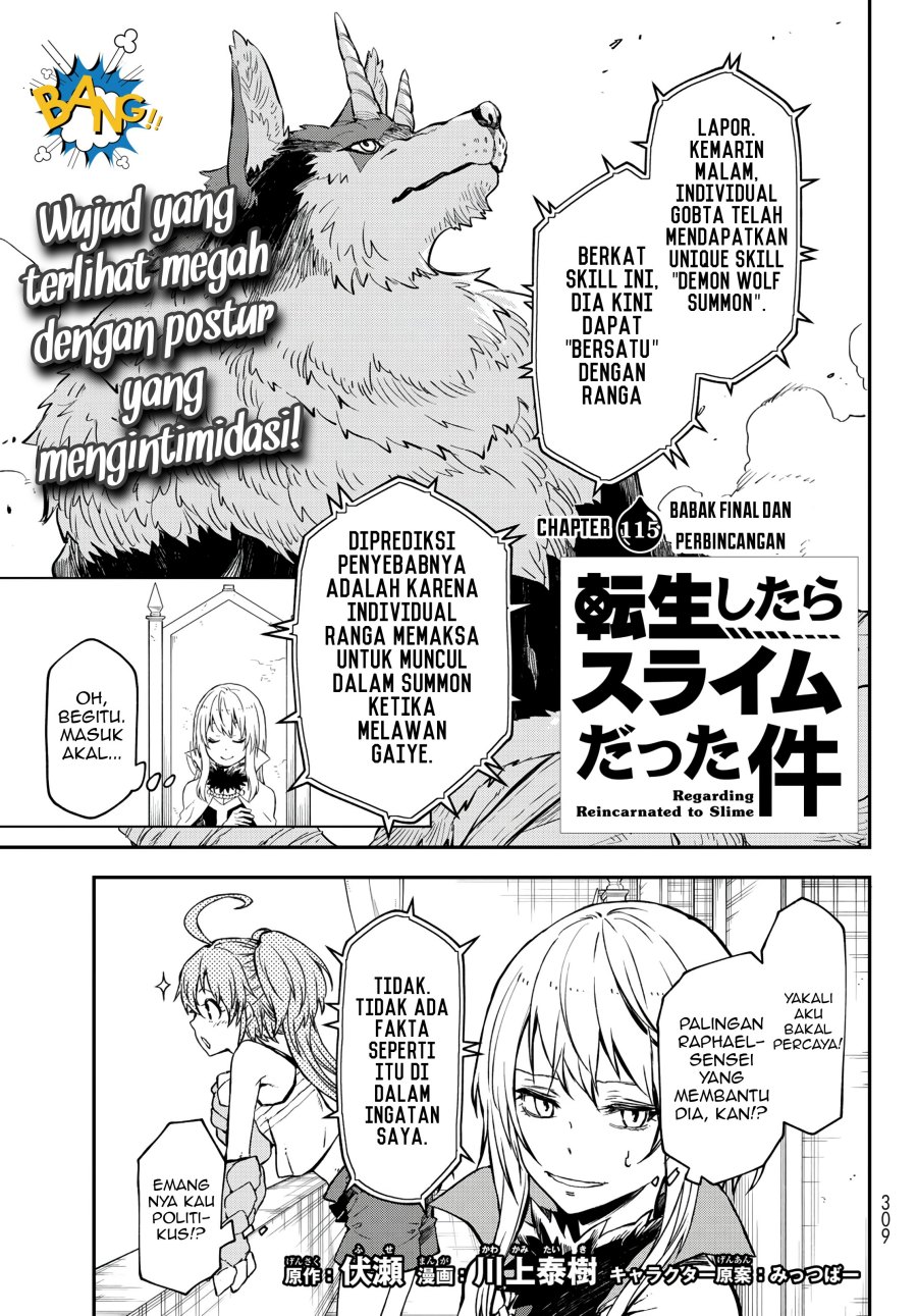 Manga Tensei Shitara Slime Datta Ken Chapter 115 gambar 2