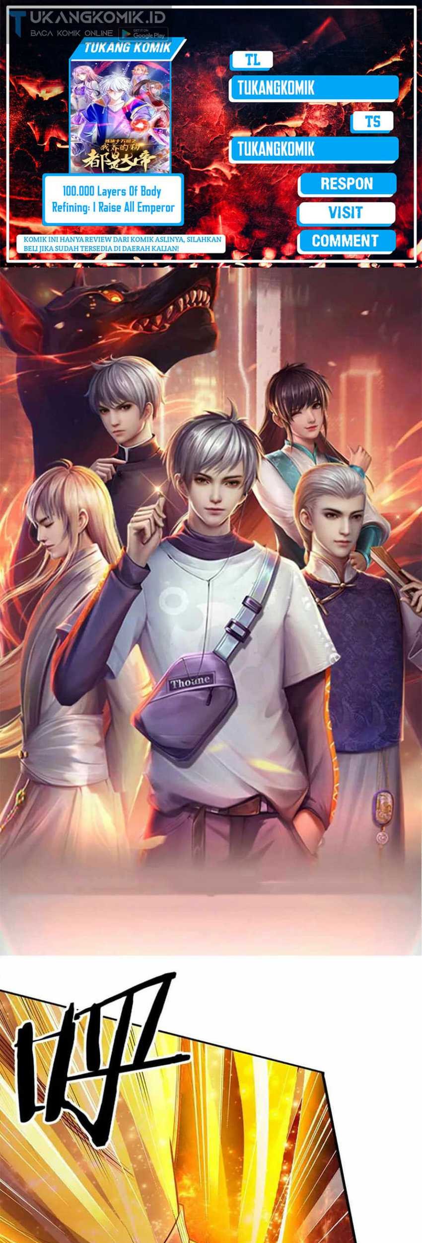 Komik 100.000 Layers Of Body Refining: I Raise All Emperor Chapter 227 gambar 1