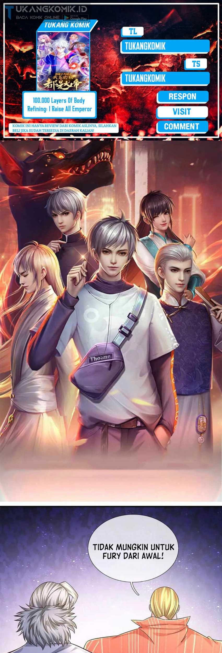 Komik 100.000 Layers Of Body Refining: I Raise All Emperor Chapter 228 gambar 1