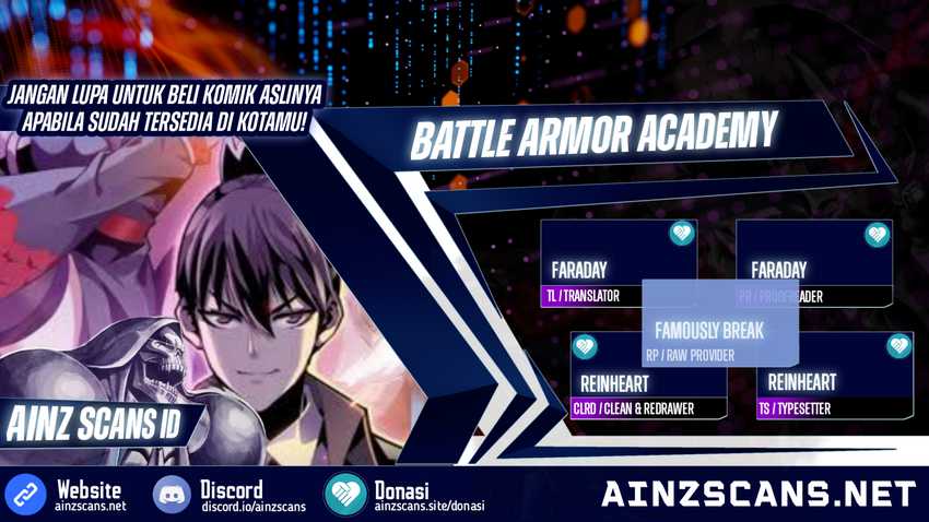 Komik Battle Armor Academy Chapter 02 gambar 1