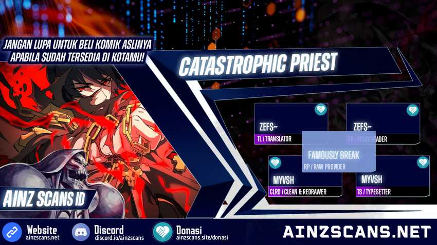 Komik Catastrophic Priest Chapter 03 gambar 1