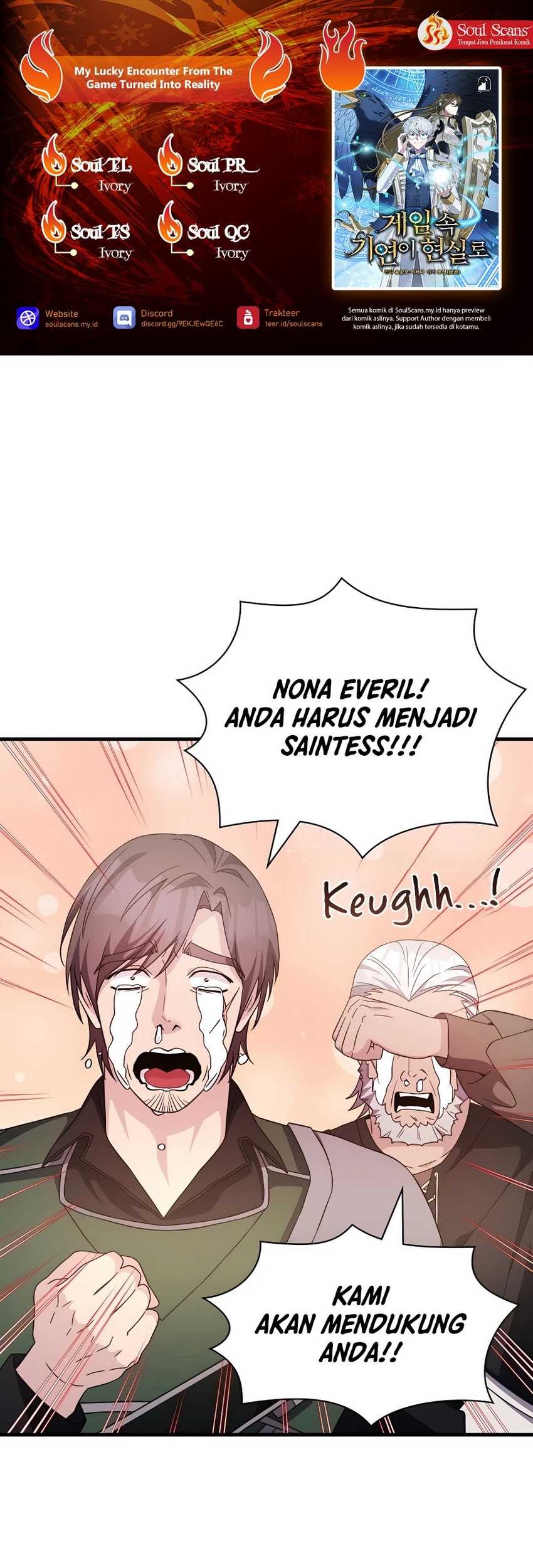 Komik My Lucky Encounter From the Game Turned Into Reality Chapter 49 gambar 1
