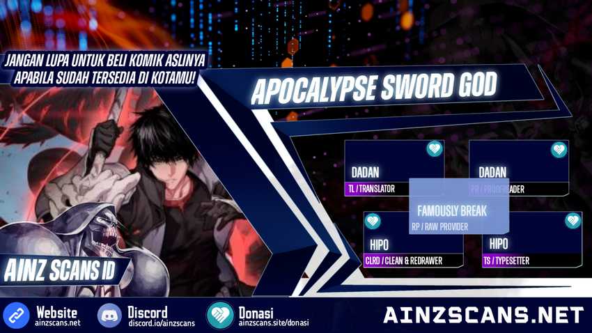 Komik Apocalypse Sword God Chapter 05 gambar 1