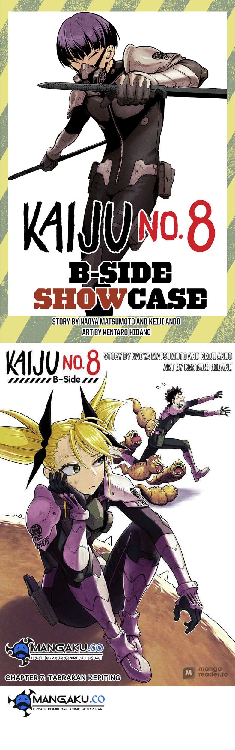 Komik 8Kaijuu B-Side Chapter 07 gambar 1