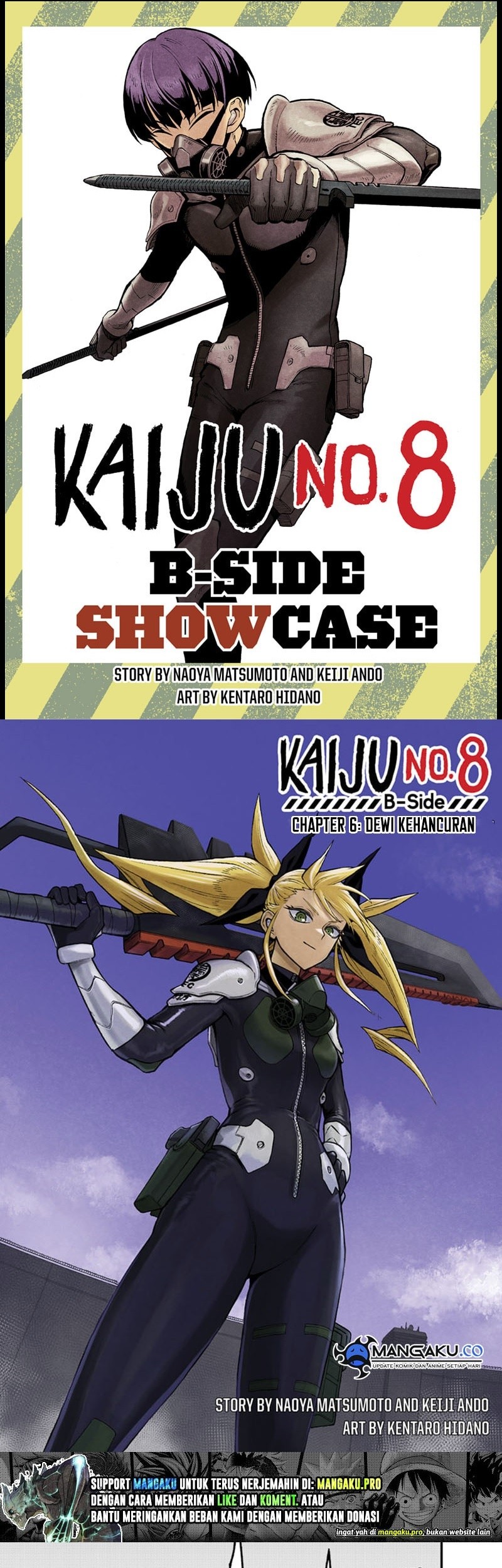 Komik 8Kaijuu B-Side Chapter 06 gambar 1