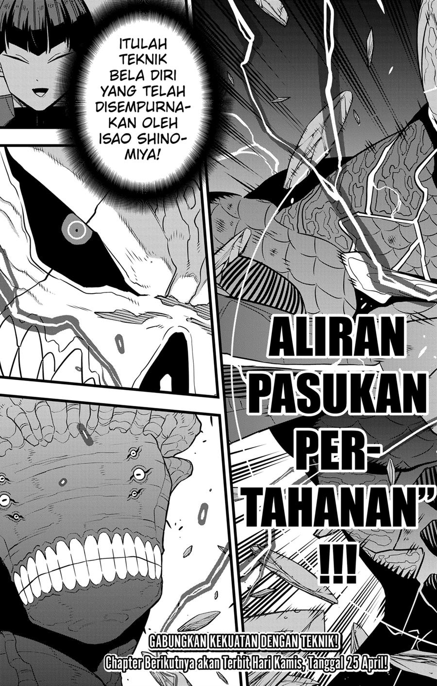 8Kaijuu Chapter 105 - Halaman 25