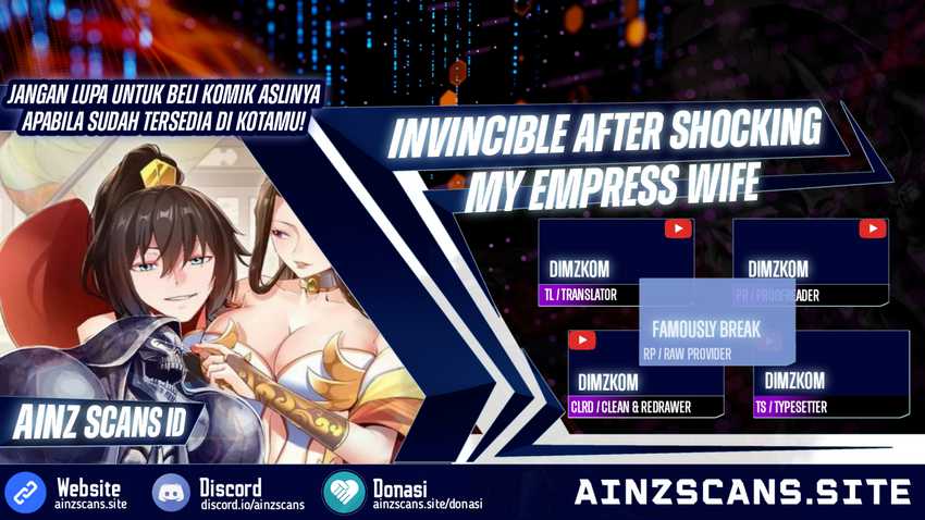 Komik Invincible After Shocking My Empress Wife Chapter 01 gambar 1