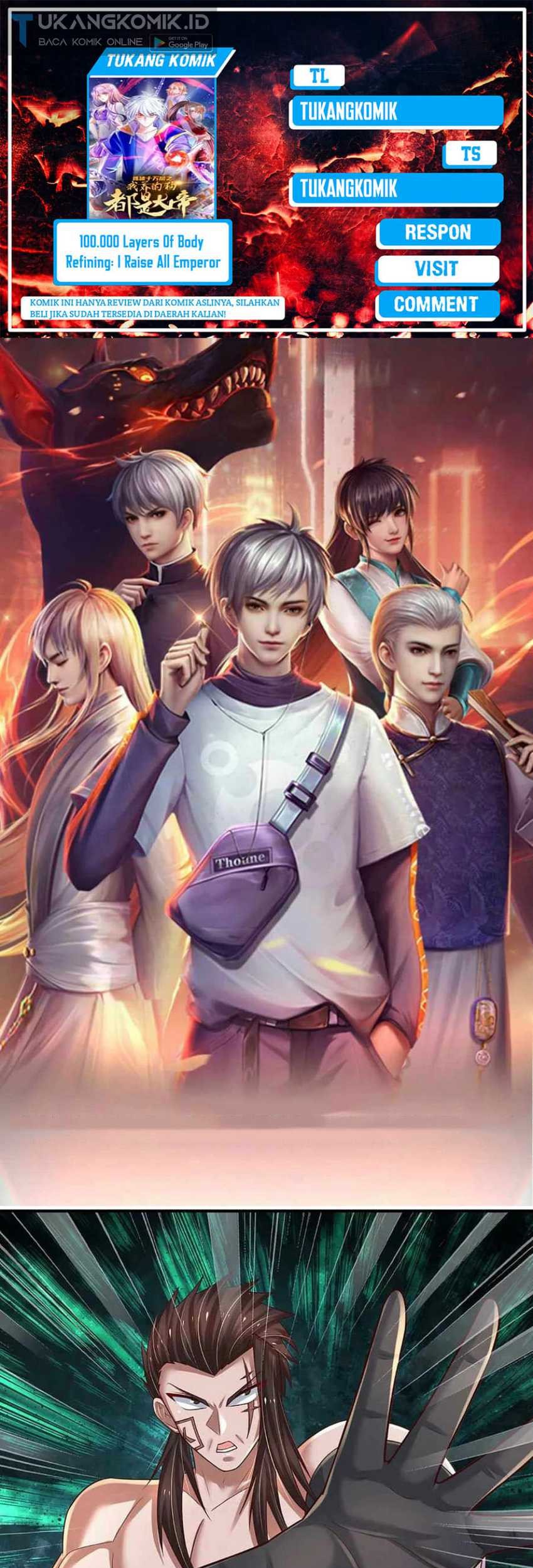 Komik 100.000 Layers Of Body Refining: I Raise All Emperor Chapter 229 gambar 1