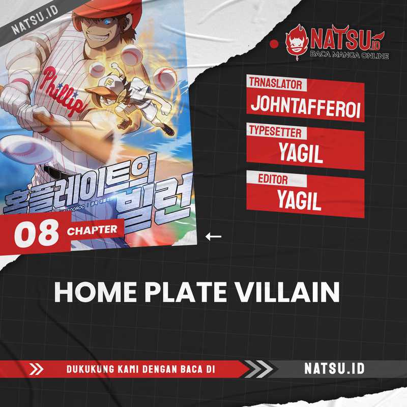 Komik Home Plate Villain Chapter 08 gambar 1