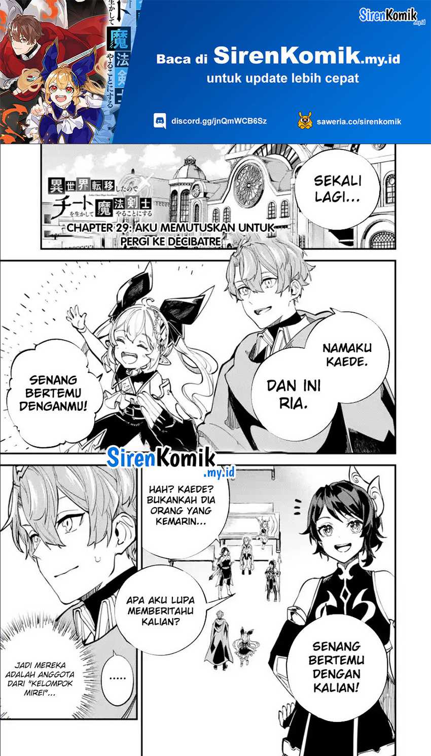 Manga Isekai Cheat Magic Swordsman Chapter 29 gambar 2