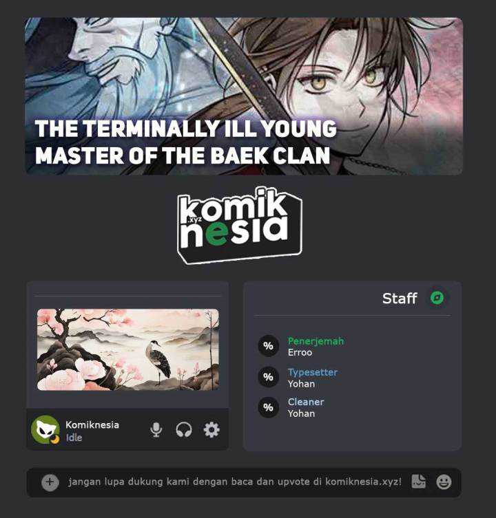 Komik The Terminally Ill Young Master of the Baek Clan Chapter 35 gambar 1