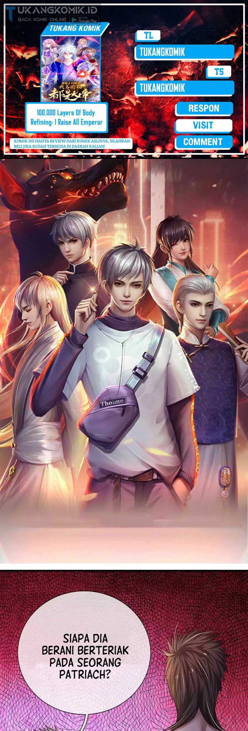 Komik 100.000 Layers Of Body Refining: I Raise All Emperor Chapter 230 gambar 1