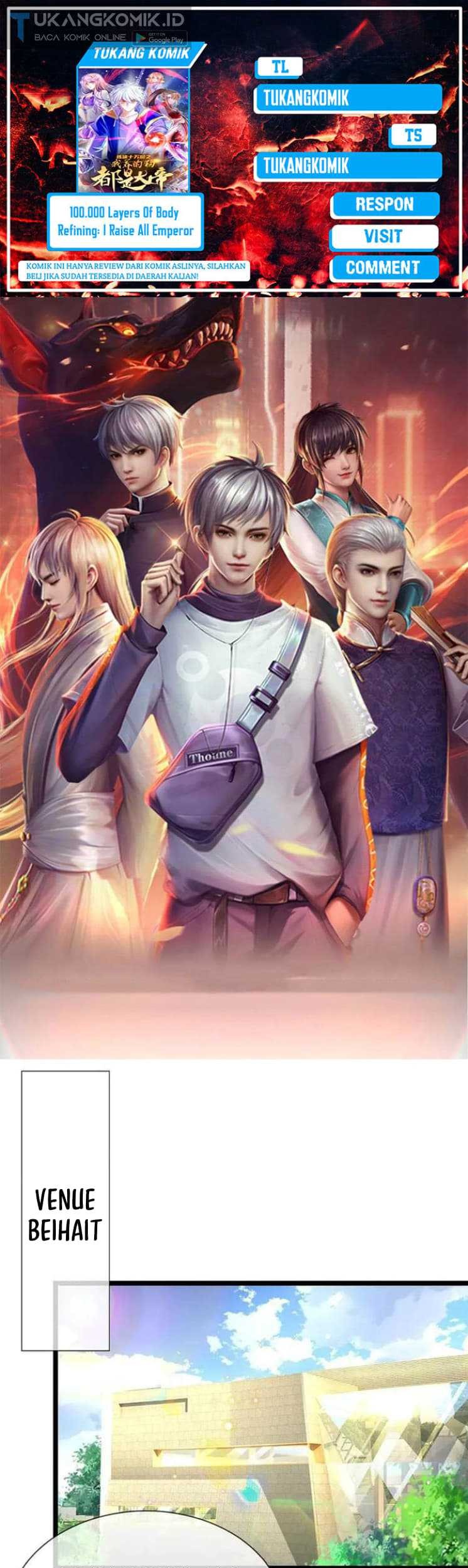 Komik 100.000 Layers Of Body Refining: I Raise All Emperor Chapter 231 gambar 1