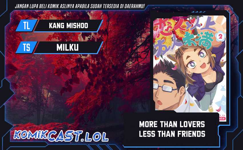 Komik More Than Lovers Less Than Friends Chapter 30 gambar 1