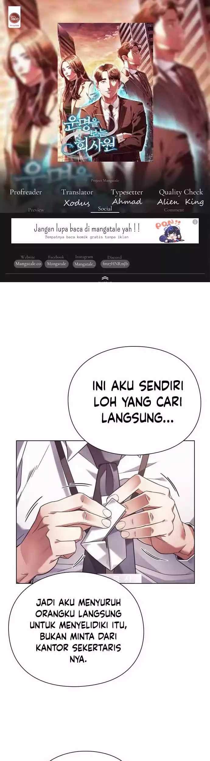 Komik Office Worker Who Sees Fate Chapter 22 gambar 1