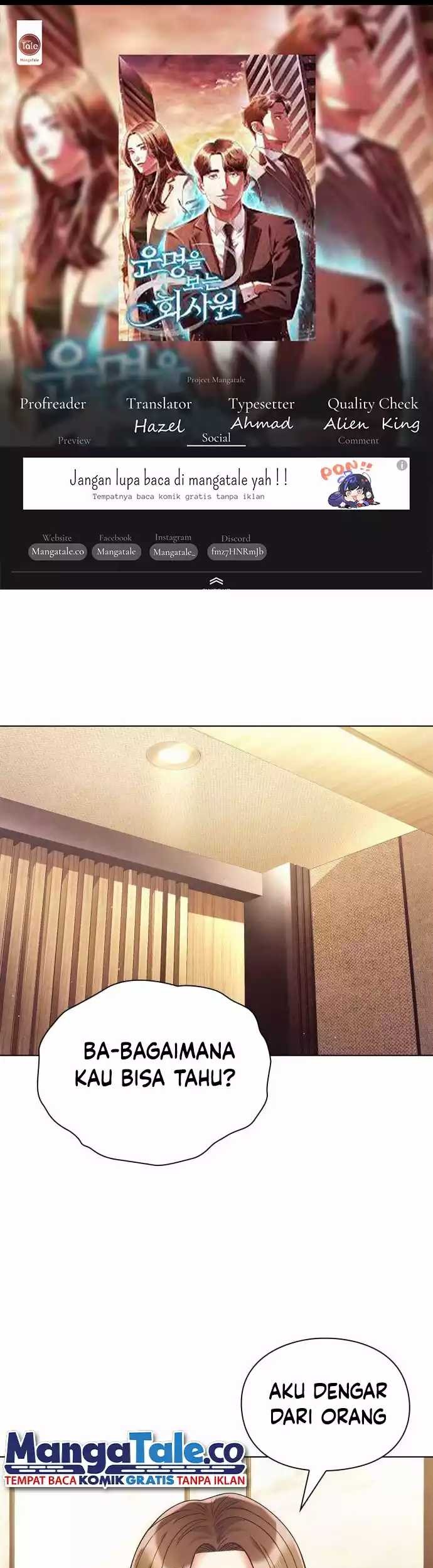 Komik Office Worker Who Sees Fate Chapter 17 gambar 1