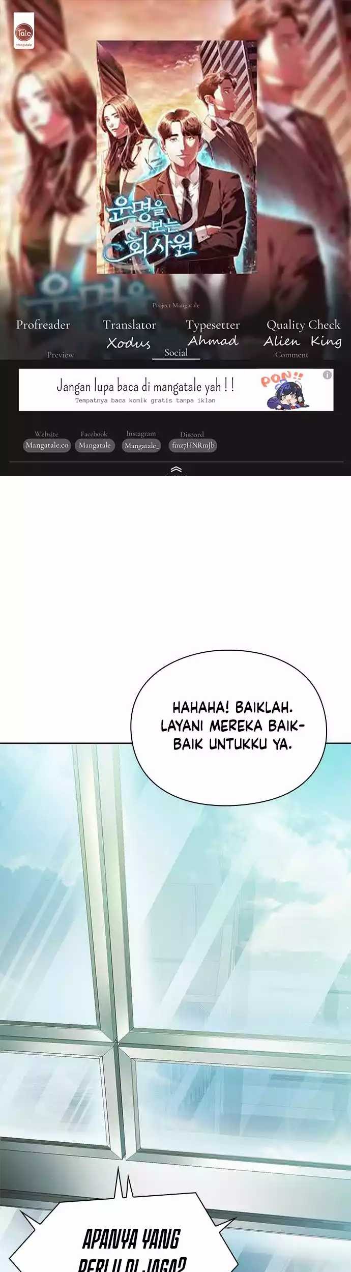 Komik Office Worker Who Sees Fate Chapter 16 gambar 1