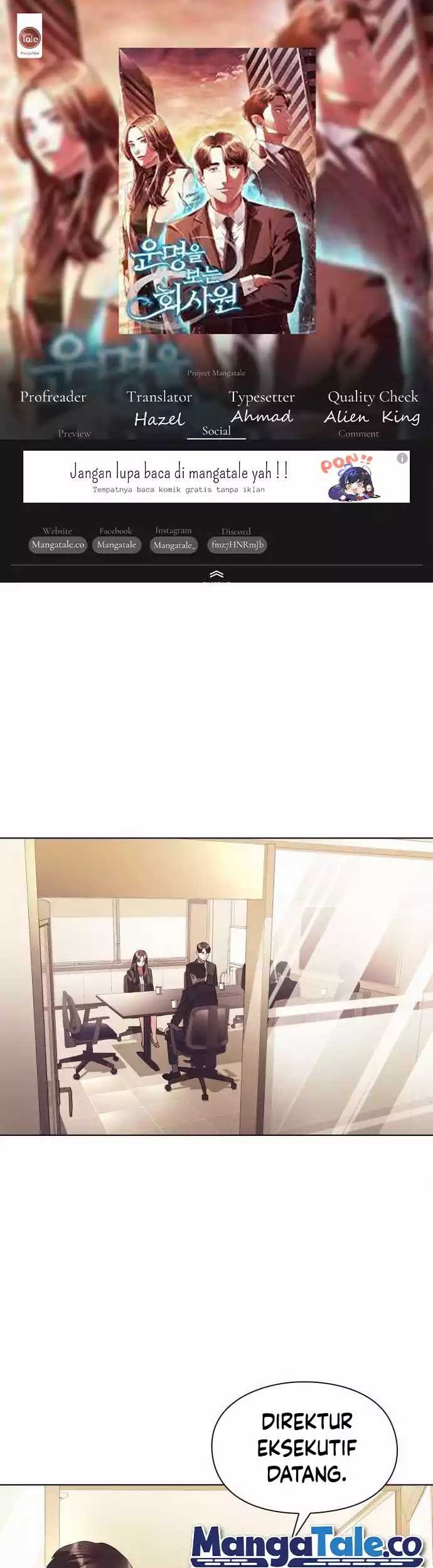 Komik Office Worker Who Sees Fate Chapter 12 gambar 1