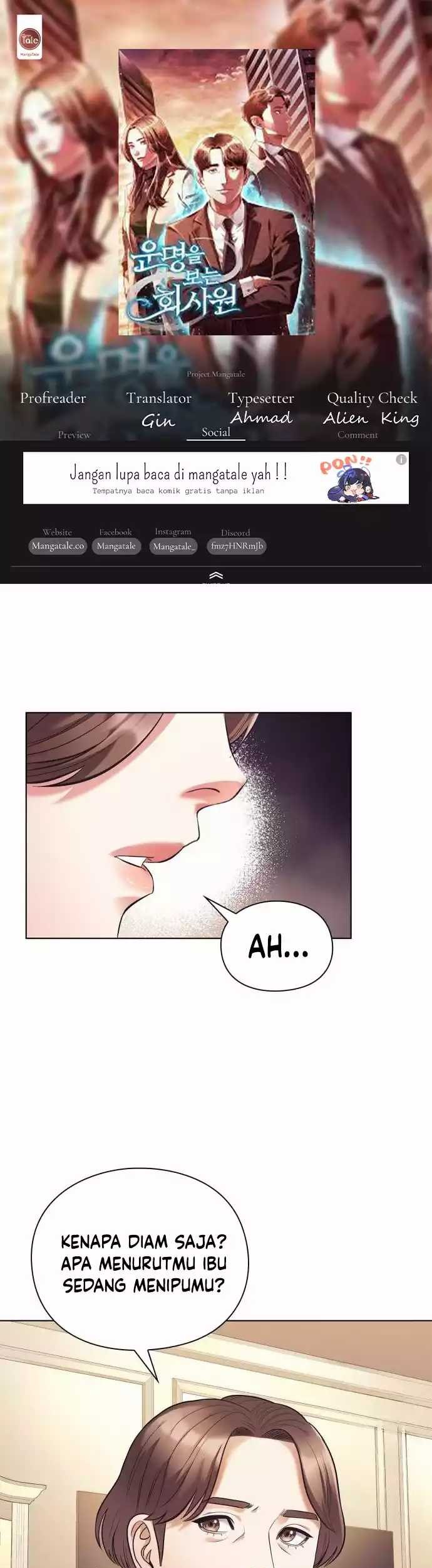 Komik Office Worker Who Sees Fate Chapter 10 gambar 1