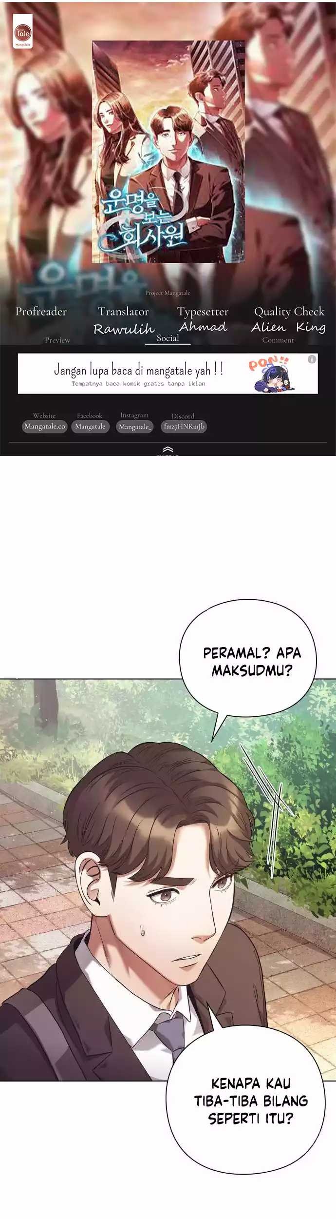 Komik Office Worker Who Sees Fate Chapter 05 gambar 1