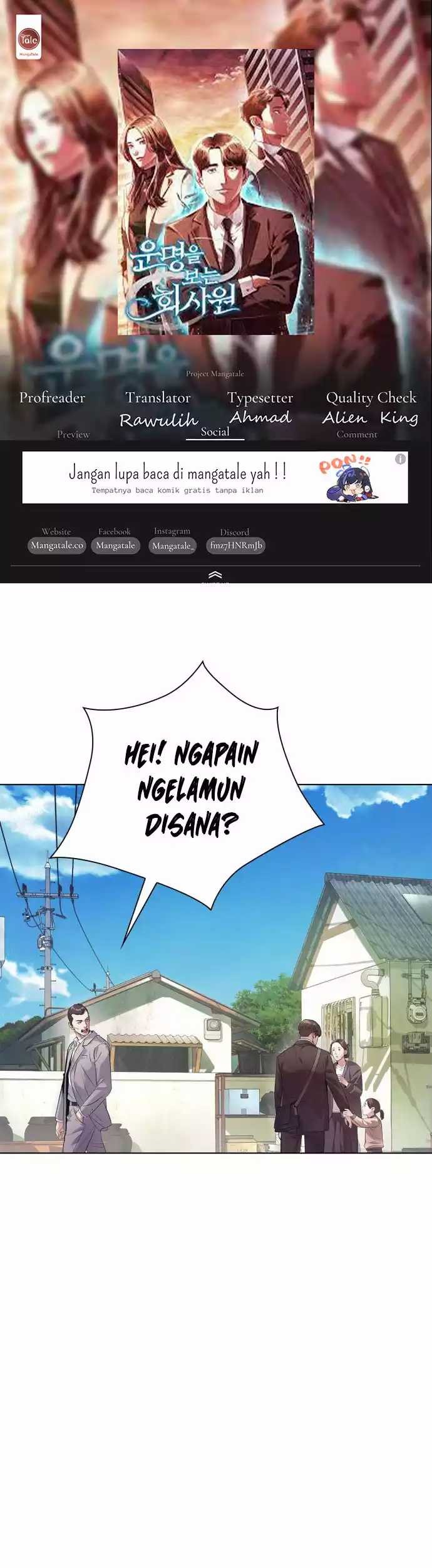 Komik Office Worker Who Sees Fate Chapter 02 gambar 1