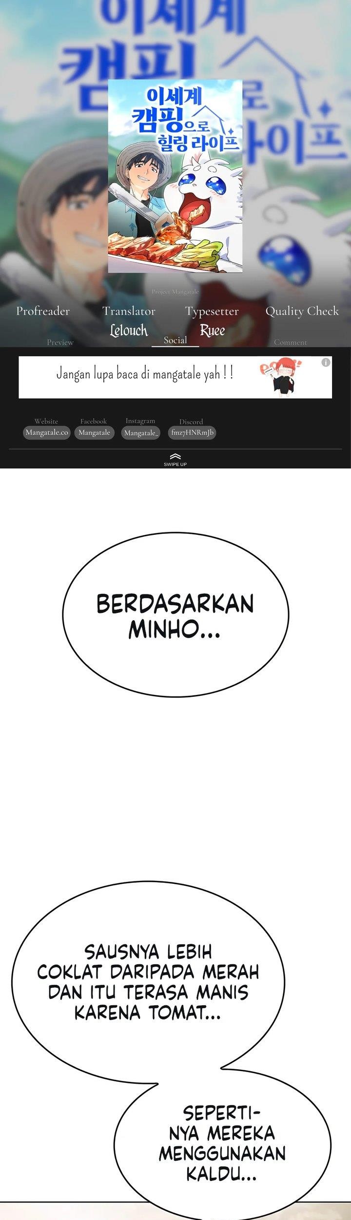 Komik Healing Life Through Camping in Another World Chapter 3 gambar 1