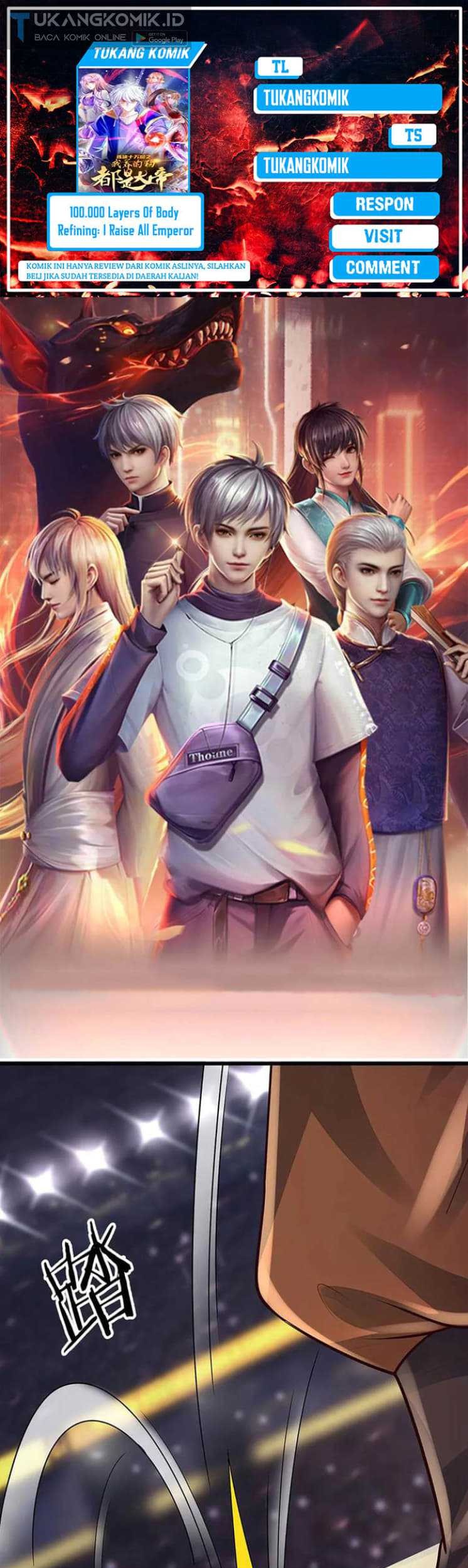 Komik 100.000 Layers Of Body Refining: I Raise All Emperor Chapter 232 gambar 1