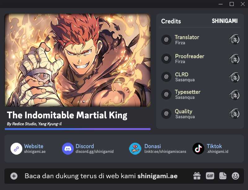 Komik The Indomitable Martial King Chapter 27 gambar 1
