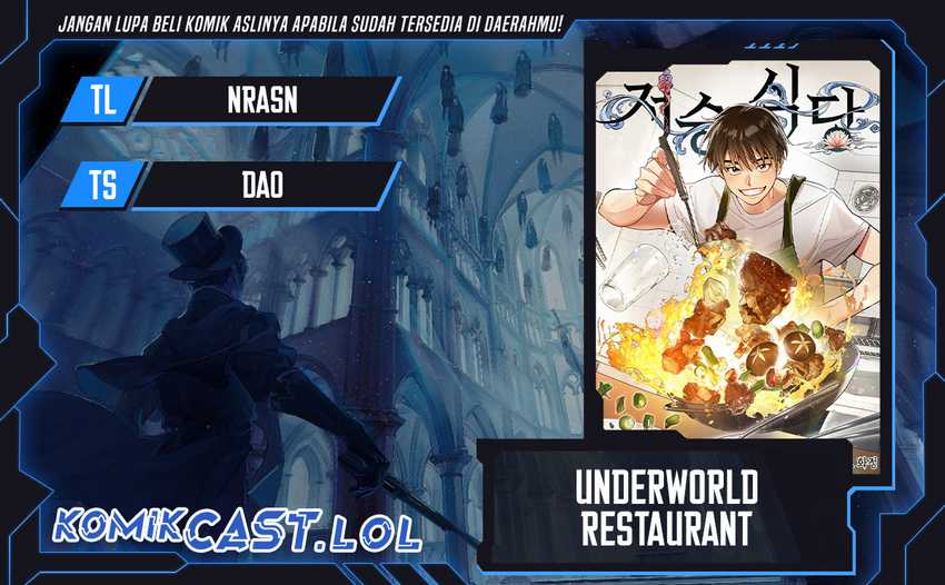 Komik Underworld Restaurant Chapter 36 gambar 1