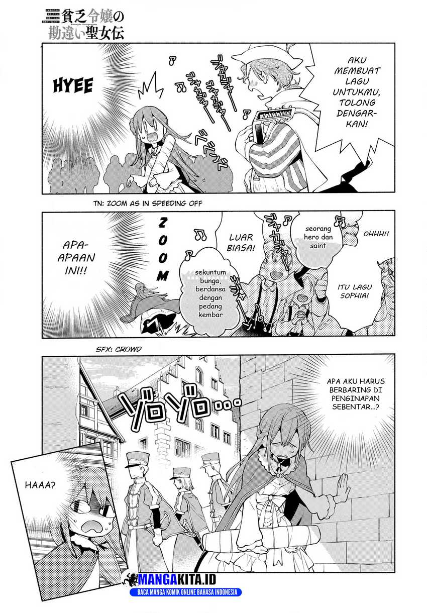 Binbou Reijou no Kanchigai Seijo Den Chapter 06 - Halaman 5