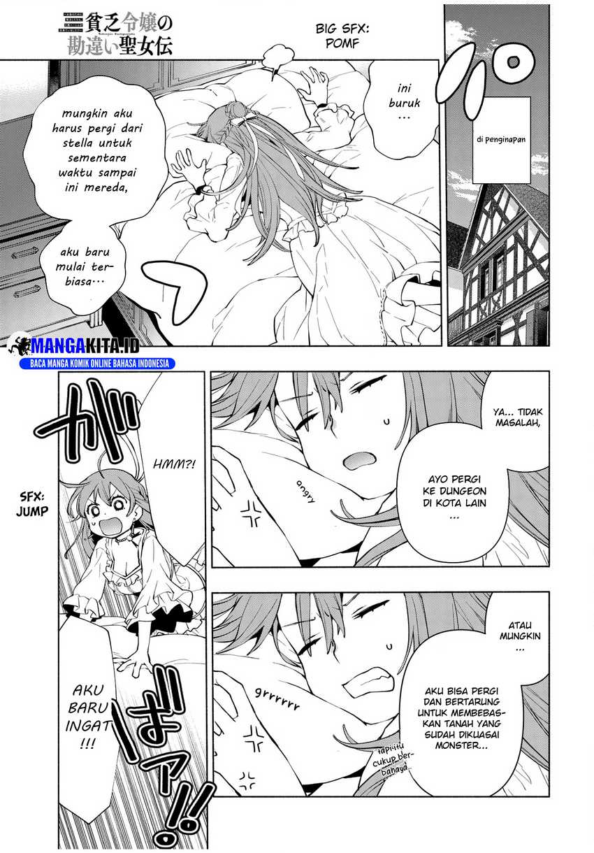 Binbou Reijou no Kanchigai Seijo Den Chapter 06 - Halaman 7