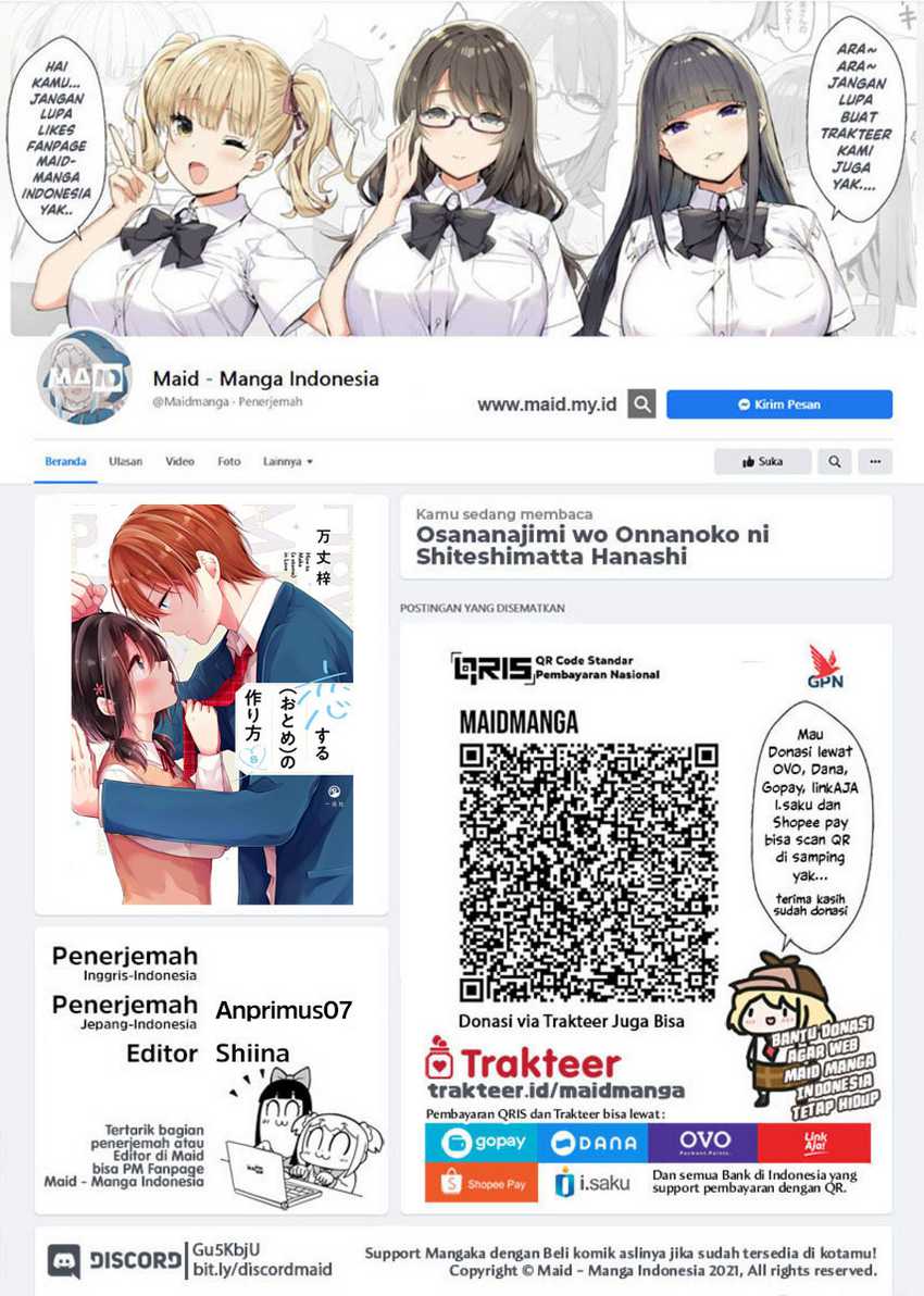 Osananajimi wo Onnanoko ni Shiteshimatta Hanashi Chapter 89 - Halaman 2