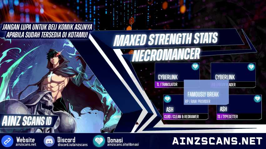 Komik Maxed Strength Necromancer Chapter 19 gambar 1