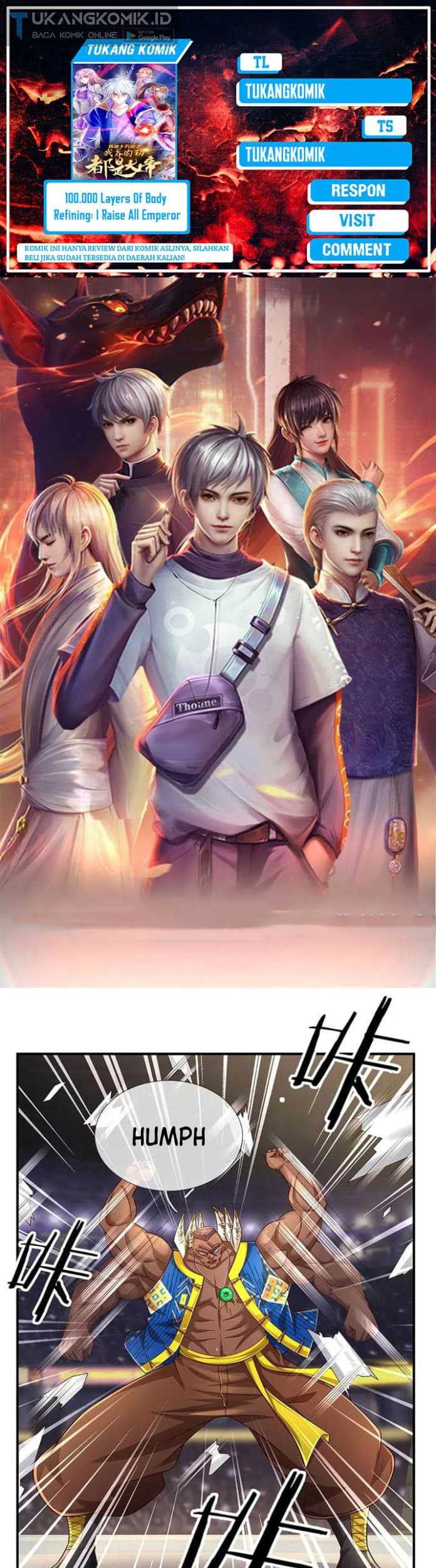 Komik 100.000 Layers Of Body Refining: I Raise All Emperor Chapter 234 gambar 1