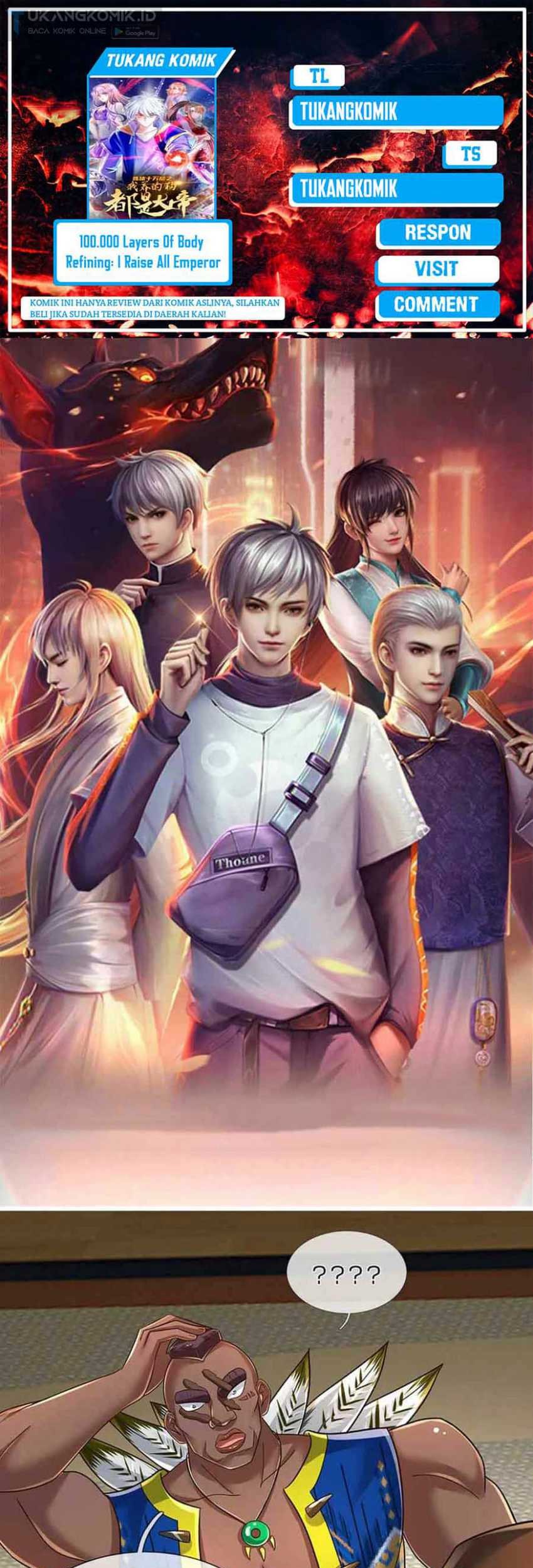 Komik 100.000 Layers Of Body Refining: I Raise All Emperor Chapter 235 gambar 1