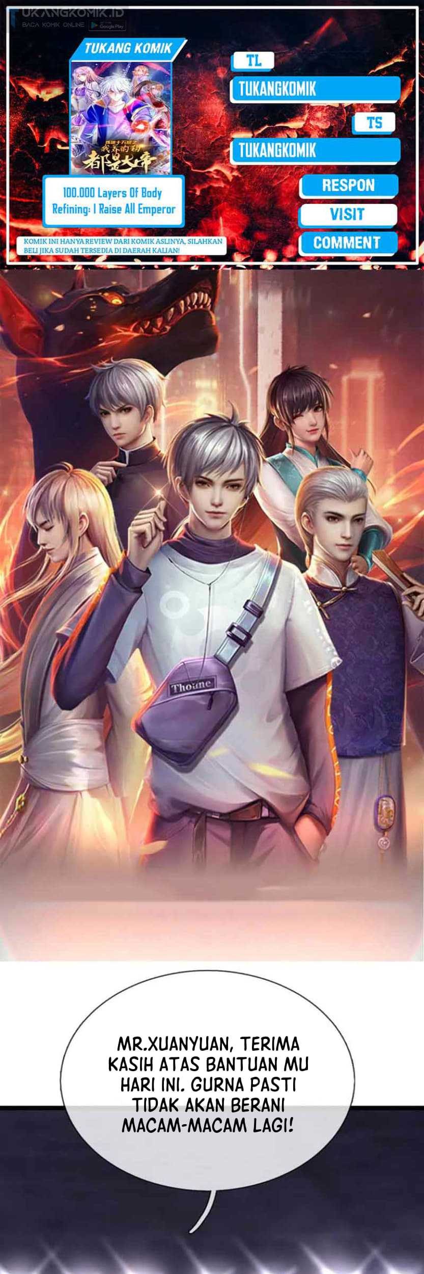 Komik 100.000 Layers Of Body Refining: I Raise All Emperor Chapter 236 gambar 1