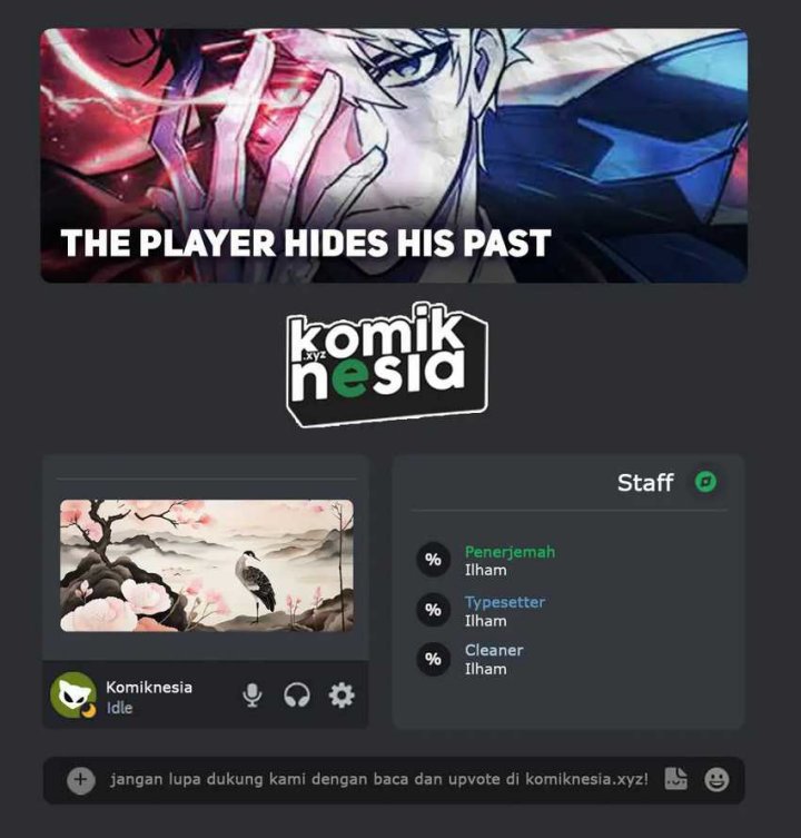 Komik The Player Hides His Past Chapter 52 gambar 1
