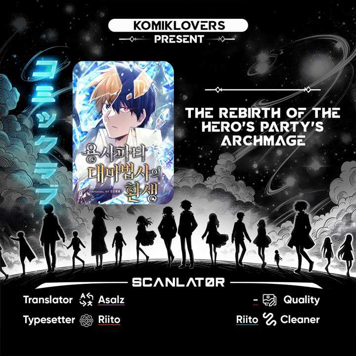 Komik The Rebirth of the Hero’s Party’s Archmage Chapter 01 gambar 1