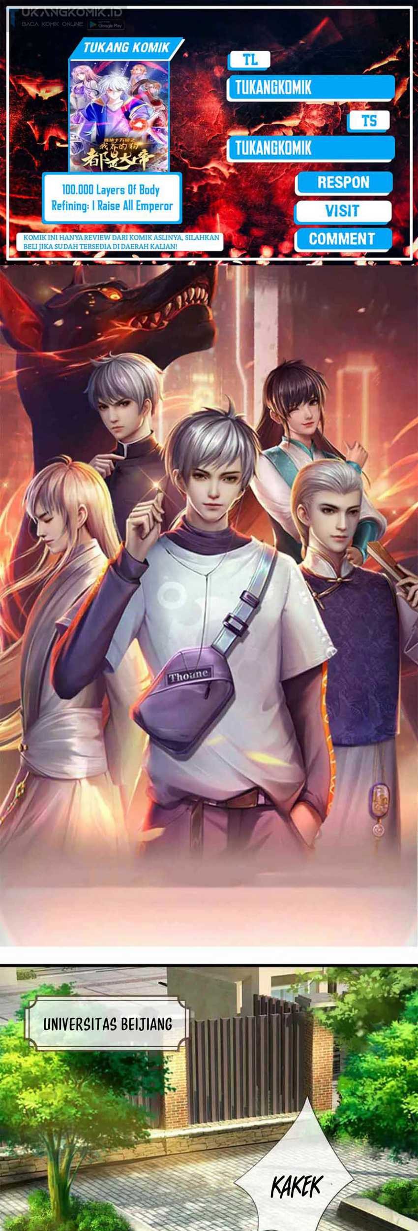 Komik 100.000 Layers Of Body Refining: I Raise All Emperor Chapter 237 gambar 1