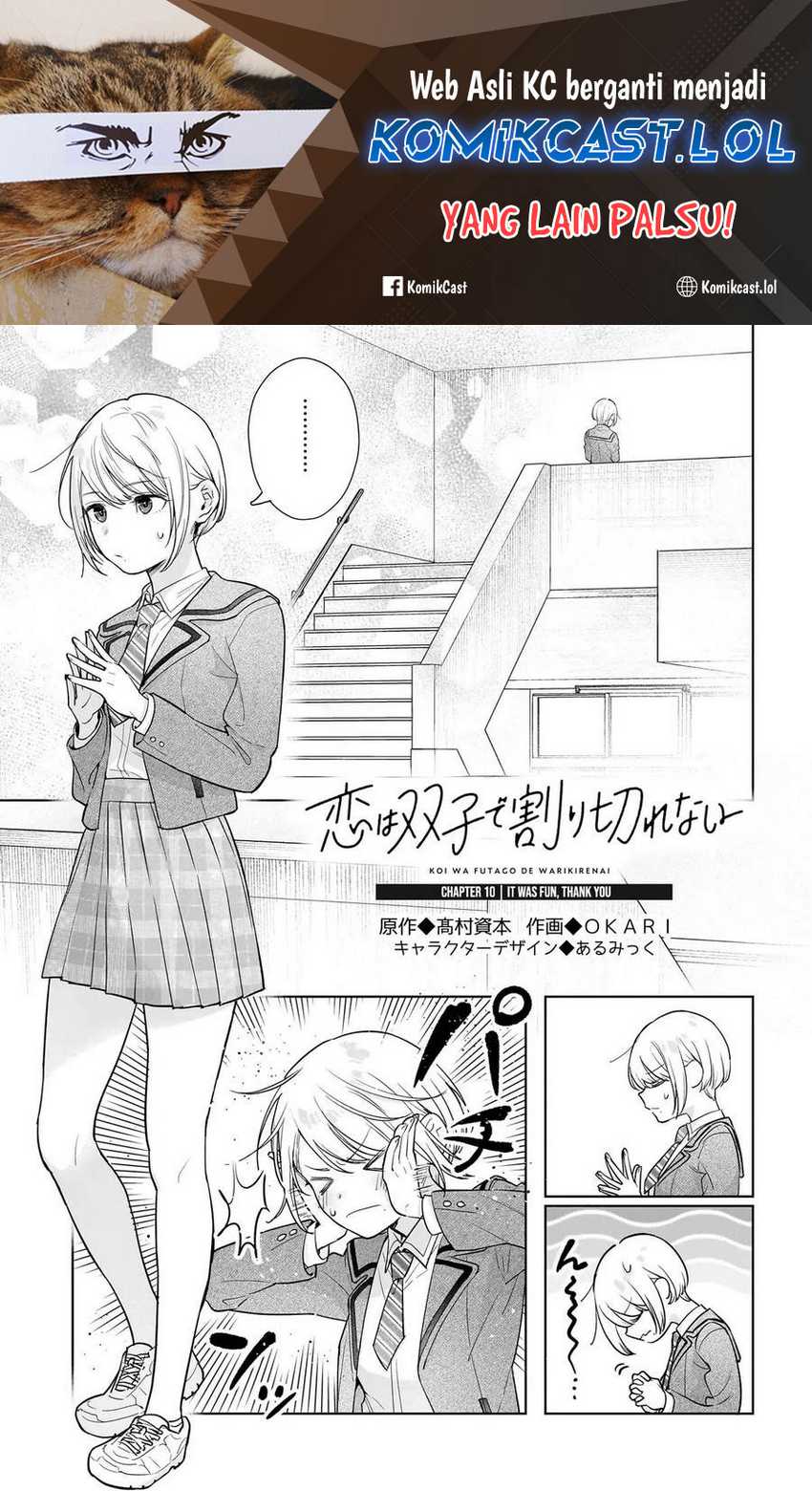 Manga Koi wa Futago de Warikirenai Chapter 10 gambar 2
