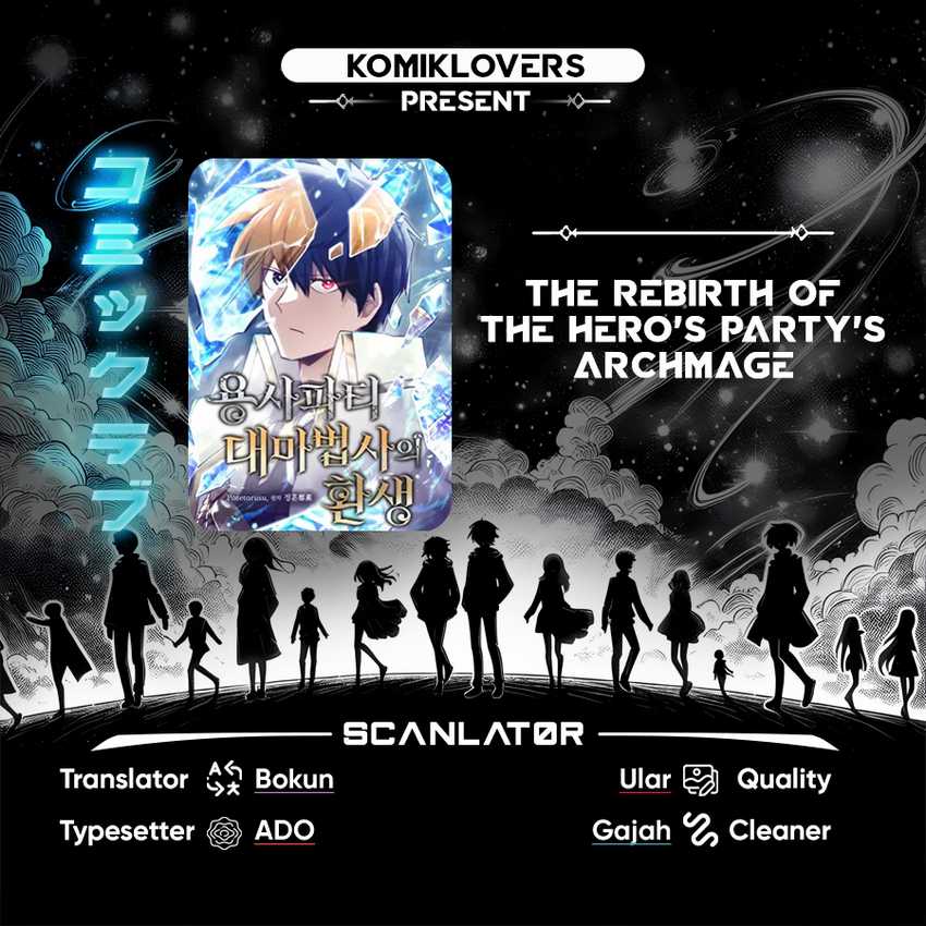 Komik The Rebirth of the Hero’s Party’s Archmage Chapter 07 gambar 1