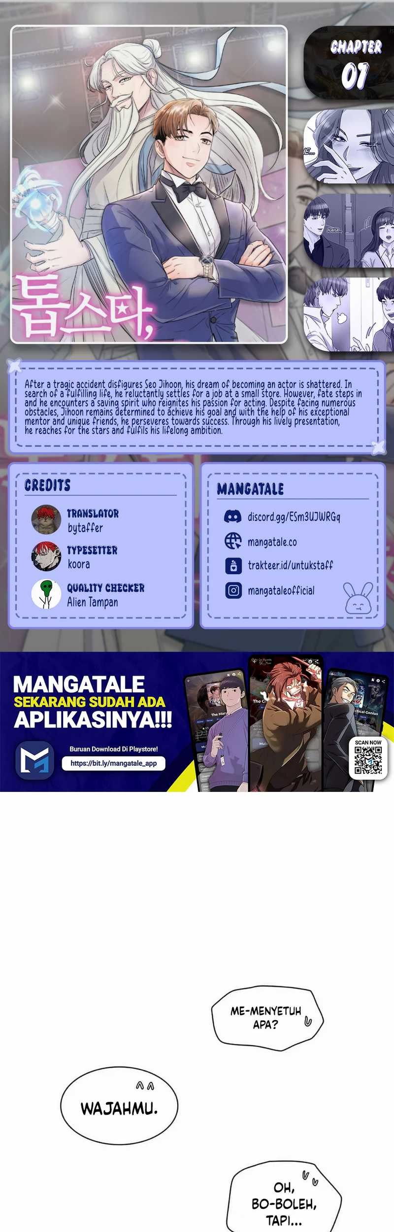 Komik Road to Stardom Chapter 07 gambar 1