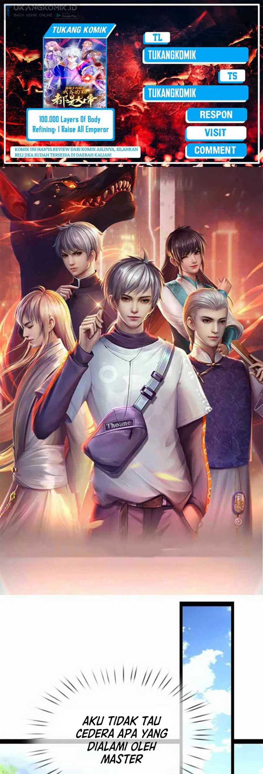Komik 100.000 Layers Of Body Refining: I Raise All Emperor Chapter 238 gambar 1