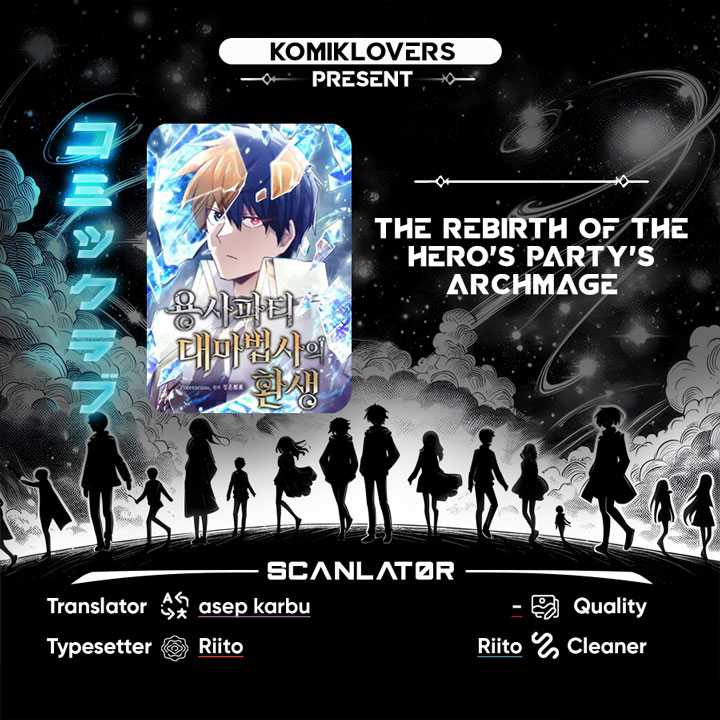 Komik The Rebirth of the Hero’s Party’s Archmage Chapter 22 gambar 1