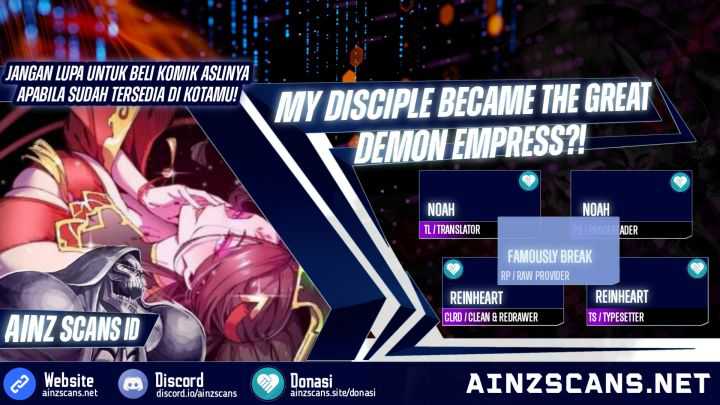 Komik My Disciple Became The Great Demon Empress?! Chapter 10 gambar 1
