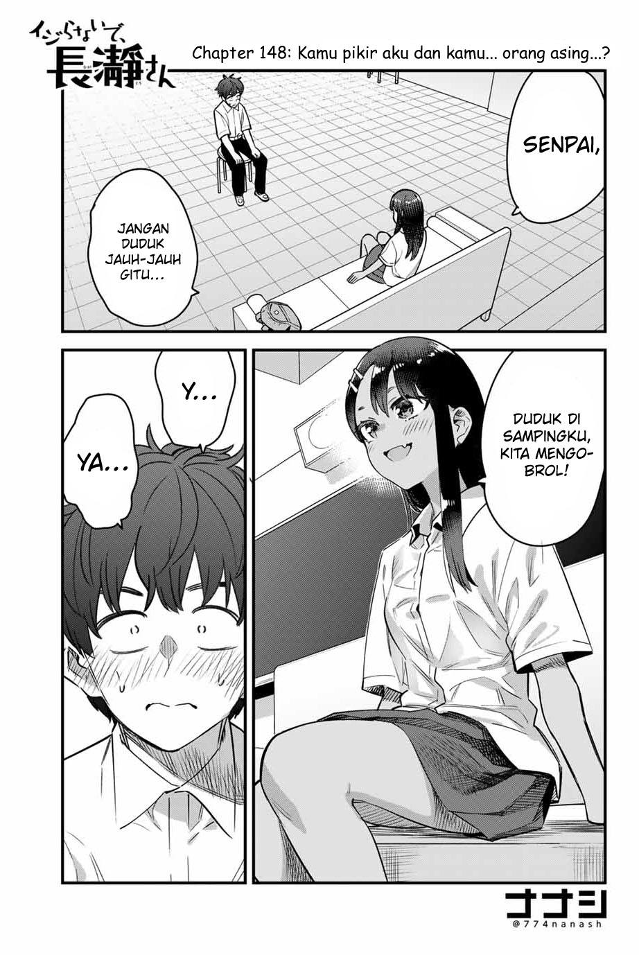 Manga Ijiranaide, Nagatoro-san Chapter 148 gambar 2